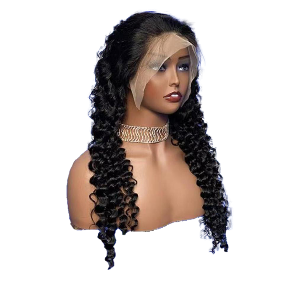 Kinky 4x4 HD closure wig 180%