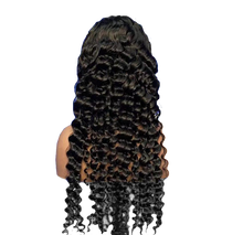 Load image into Gallery viewer, Kinky Curl 6x6 HD closure wig 150%
