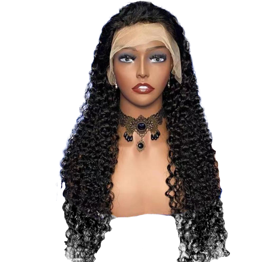 Kinky Curl 5x5 HD closure wig 180%